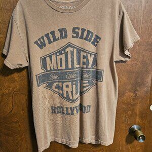 Motley Crew Shirt- Off Yellow